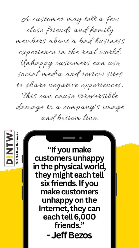Best Customer Experience for business - Jeff Bezos